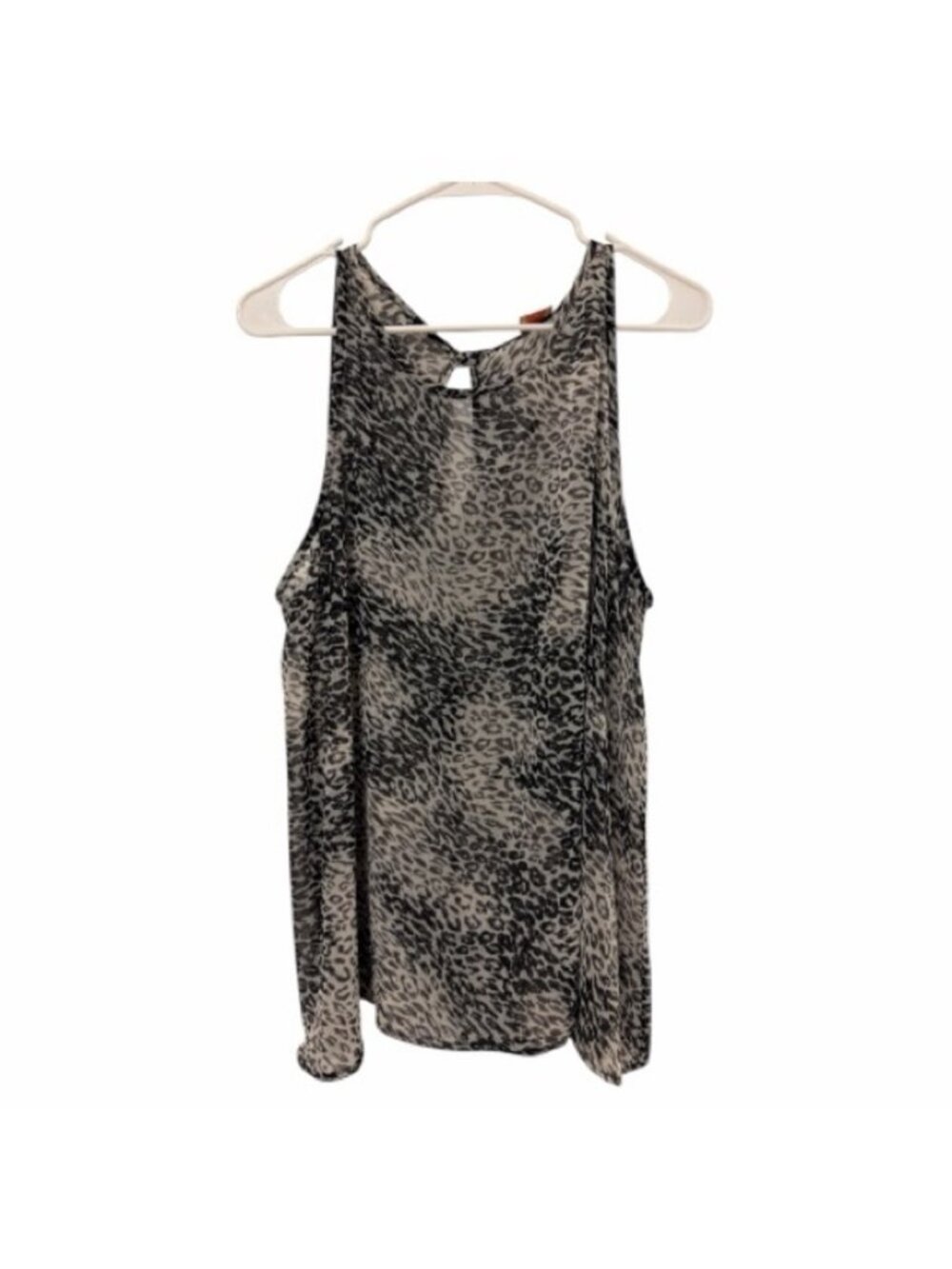 Leopard Print Sleeveless Top